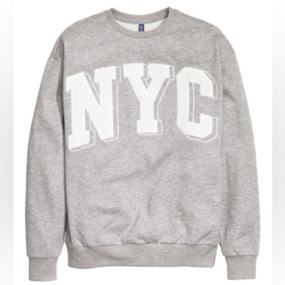 Divided H&M NYC Sweater Sweatshirt (oversized) - Picture 2 of 9